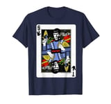 Star Trek Original Series Spock Playing Card Graphic T-Shirt T-Shirt