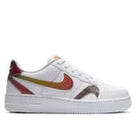 Nike Air Force 1 Lv8 2 Gs Vit,röda 36.5