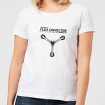 Back To The Future Powered By Flux Capacitor Women's T-Shirt - White - M