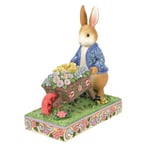 Enesco Beatrix Potter Figurine Peter Rabbit avec brouette de Jim Shore