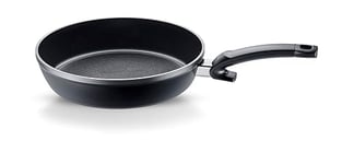 Fissler 159-221-24-100/0 Ceratal Comfort Orbit Black Poêle à Frire en Aluminium (24 cm), Revêtement Antiadhésif en Céramique, Compatible Induction