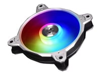 Lian Li RGB PWM BR 120mm DIGITAL Fan with Remote, Fan Controller - 3-pack - Sølv Ramme