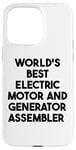 iPhone 15 Pro Max World's Best Electric Motor And Generator Assembler Case