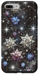 Coque pour iPhone 7 Plus/8 Plus Motif étoile et fleur étoilée