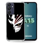 Cokitec Coque Renforcée pour Samsung Galaxy A15 4G / 5G Manga Bleach Masque