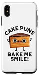 iPhone XS Max Cake Puns Bake Me Smile Funny Food Pun Case