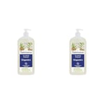 Natessance - Gel Douche Stimulant - Gingembre - Certifié Bio Cosmos Organic - Flacon Pompe - 1 L (Lot de 2)