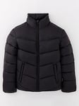 NAPAPIJRI Kids Carrel Insulated Jacket - Black, Black, Size 6 Years