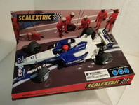 QQ 6096 Scalextric Williams F1 BMW FW 23 '01 #6 Montoya Compaq SCX Spain