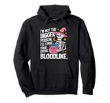 I Am Not The Bigger Person I Will Curse Your Bloodline Funny Pullover Hoodie