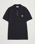 Maison Kitsuné Fox Head Polo Black