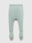 Mango Baby Lila Leggings, Aqua Green