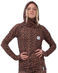 Eivy Icecold Hood Top W Leopard (Storlek L)