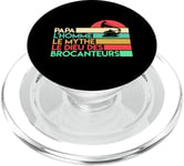 Fete des peres humour brocante papa antiquaire antiquités PopSockets PopGrip pour MagSafe