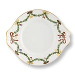 Royal Copenhagen Stjerne Riflet Jul Serveringsfat 27cm