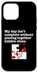 iPhone 12 mini Piecing together hidden clues completes my day Case