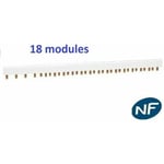 Disjoncteur 1P+N 2A - 10A - 16A - 20A - 32A et Interrupteur dif A ou AC 2x40A ou 2x63A Schneider Rési9-XP Matériel: Peigne 18 modules