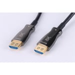 YD Electronics Optisk HDMI 2.1 8K60Hz og 4K120Hz - 25 meter