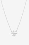 Carolina Gynning - Halsband Snowflake - Silver