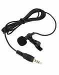 Pro Lavalier Lapel Microphone Clip-on Condenser W/ Mic For iPhone /Android Phone