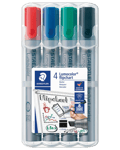 Staedtler Lumocolor Flipchart Marker 4-pack