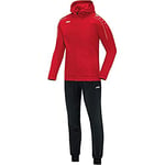 JAKO - Survêtement Classico En Polyester Avec Capuche, Femme, Rouge, 46