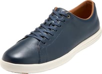 Cole Haan Homme Grand Crosscourt II Basket, Cuir Bleu Marine, 45 EU Large