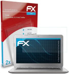 atFoliX 2x Screen Protector for Google Chromebook (13.3 Inch) Toshiba clear