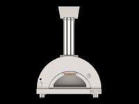 Oveneat GDD-1VG Charcoal grey Gas Single Pizza oven with glass drop-down door includes pizza peel