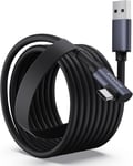 Link Cable 5M Compatible with Meta/Oculus Quest3/Quest2/Pro,PICO 4 5m, Black 