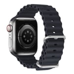 DUX DUCIS Apple Watch Series 8 (45mm) / Watch Ultra klockarmband - Midnattsblå Blå