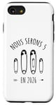 Coque pour iPhone SE (2020) / 7 / 8 Nous Serons 5 en 2026 - Annonce Grossesse 3eme enfant