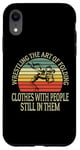 iPhone XR Wrestling The Art Of Folding Clothes With People Wrestler Case