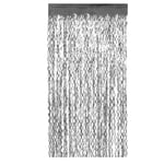 BigBuy Home Rideau argenté Ondas 200 x 100 cm