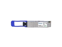 Evertz Scorpion Qsfp25g-Sm-Lr4-G Kompatibel Blueoptics© Qsfp28 Transceiver For Enkeltmodus 100 Gigabit Høyhastighets Dataoverføringer I Fiberoptiske Nettverk. Støtter 100 Gigabit Ethernet-Applikasjoner I Svitsjer, Rutere, Lagringssystemer Og Lignend