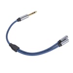 6.35mm To 3.5mm Cable Stereo Splitter Cable 0. Cable Professional For Headset