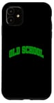 Coque pour iPhone 11 Kelly Green Graphic Old School Kelly Green Graphic