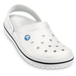 Crocs Crocband Thermoplastic White Clogs