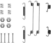 Tillbehörssats, bromsbackar - Renault - Megane, Express, 19. Fiat - Bravo, Brava, Marea. Alfa romeo - 33, 146, 145. Lancia - Delta. Citroen - Ax