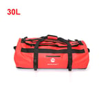 Sac sec étanche pour la natation en plein air,pêche,camping,voile,kayak,sacs de degré d'eau,trekking,pack initié à la rivière - Type Red 30L