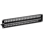 TRENDnet TC-KP48S 48-Port Blank Keystone Shielded 2U HD Patch Panel - TREND Networks