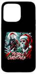 iPhone 15 Pro Max Merry Christmas Festive Slasher Candy Cane Menace Case