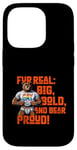 Coque pour iPhone 14 Pro Cadeau amusant Gay Bear Pride – Grand et fier LGBT pour homme