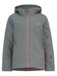 Ziener AMAJA Veste de ski/veste d'hiver pour enfant | chaude, respirante, imperméable, vert boud, 164