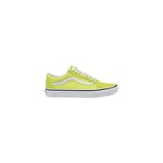 Vans Jaune Daim Femmes Basket Authentique