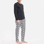 Calvin Klein Jeans Logo-Print Cotton Pyjamas - L