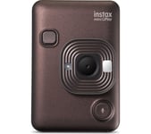 INSTAX Mini LILPLAY Hybrid Instant Camera & Printer - Deep Bronze, Brown