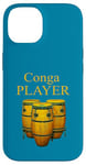 Coque pour iPhone 14 Instrument de musique à percussion Conga