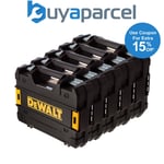 5 x Dewalt TStak Power Tool Case for Impact Driver / Combi Drill - DCF887 DCD796