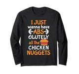 absolutely all the chicken nuggets Design Long Sleeve T-Shirt